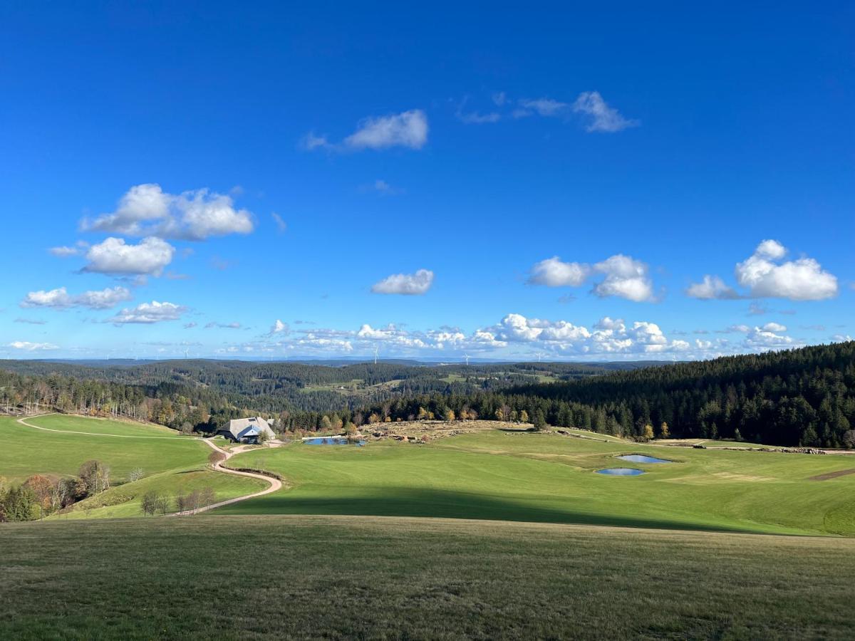 Apartment Annis Panoramablick Pool Sauna Tennis Schonach im Schwarzwald Bagian luar foto